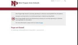 
							         district news - New Prague Area Schools								  
							    