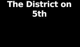 
							         District on 5th								  
							    
