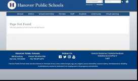 
							         District Security & Personnel Updates | Hanover Public Schools								  
							    