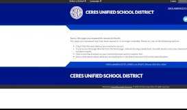 
							         District Tech Plan - Ceres Unified School District								  
							    