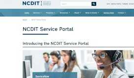 
							         DIT Service Portal | NC Information Technology								  
							    