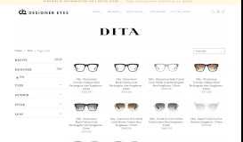 
							         DITA Sunglasses | DITA Eyewear | Designer Eyes								  
							    