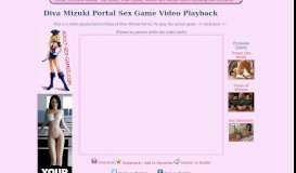 
							         Diva Mizuki Portal Sex Game Video Playback - Adult Sex Games								  
							    