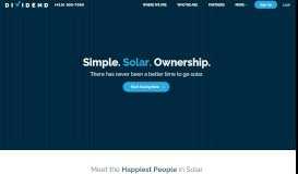 
							         Dividend Solar: Home Solar Financing & Solar Panel Installation								  
							    