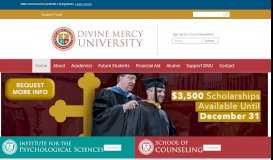 
							         Divine Mercy University: Home								  
							    