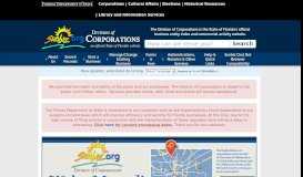 
							         Division of Corporations - Florida Department of State								  
							    