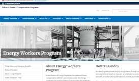 
							         Division of Energy Employees Occupational Illness Compensation								  
							    