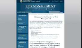 
							         Division of Risk Management - Florida Department of Financial Services								  
							    