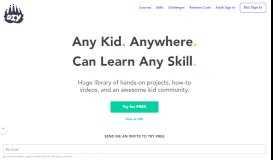 
							         DIY: Kids Learning Skills and Being Awesome.								  
							    