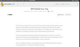 
							         DIY Portal Gun Toy: 5 Steps								  
							    