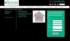 
							         DIY Property Management - Release Property Management								  
							    