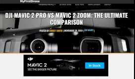 
							         DJI Mavic 2 Pro VS Mavic 2 Zoom: The Ultimate Comparison ...								  
							    