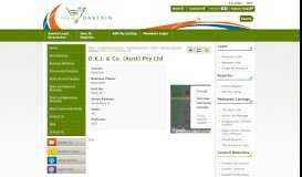 
							         D.K.I. & Co. (Aust) Pty Ltd Directory List - Darebin Community Portal								  
							    