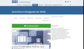 
							         DLG führt MICE Portal als zentrale Buchungsplattform ein | Deutsche ...								  
							    