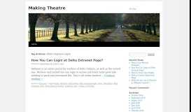 
							         dlnet employee login | Making Theatre								  
							    