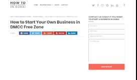 
							         DMCC Free Zone: Start Your Company in DMCC FreeZone								  
							    