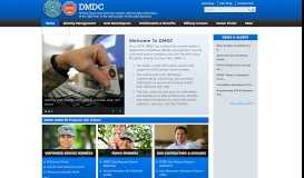 
							         DMDC Web - HOME								  
							    