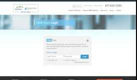 
							         DMETrack Customer Login - StateServ Medical								  
							    