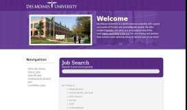 
							         DMU - Job Opportunities								  
							    