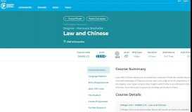 
							         DN600 LCS - Law and Chinese - - CareersPortal.ie								  
							    