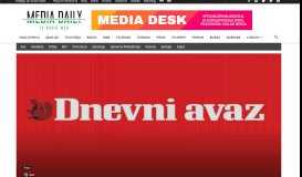 
							         Dnevni avaz ponovo traži novinare - Media Daily								  
							    