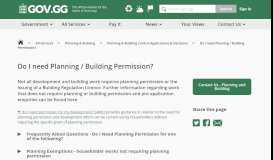 
							         Do I need Planning / Building Permission? - States of Guernsey								  
							    
