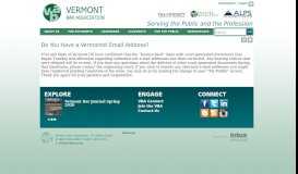 
							         Do You Have a Vermontel Email Address? - Vermont Bar ...								  
							    