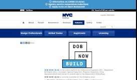 
							         DOB NOW: Build - NYC.gov								  
							    