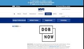 
							         DOB NOW - NYC.gov								  
							    