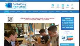 
							         Dobbs Ferry High School / Homepage - Dobbs Ferry School District								  
							    