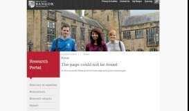 
							         Dobson, Hanna - Research Portal - Bangor University								  
							    