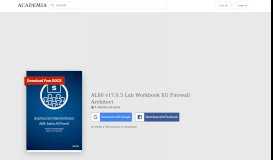 
							         (DOC) AL80 v17.0.5 Lab Workbook XG Firewall Architect | Eduardo ...								  
							    