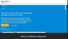 
							         DOCman is the best document & download manager extension for ...								  
							    