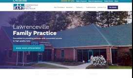 
							         Doctor Lawrenceville | Lawrenceville Physicians | Primary Care								  
							    