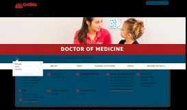 
							         Doctor of Medicine (5099) - Griffith University								  
							    