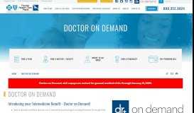 
							         Doctor on Demand | Florida Health Care Plans								  
							    
