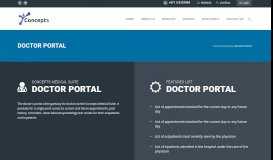 
							         Doctor Portal – Concept Soft								  
							    