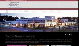 
							         Doctors' Memorial Hospital - Tallahassee Memorial HealthCare								  
							    