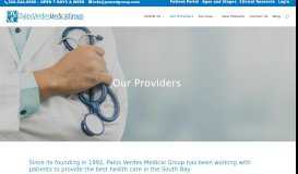 
							         Doctors | Palos Verdes Medical Group								  
							    