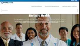 
							         Doctors Portal | Broward Health								  
							    