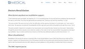 
							         Doctors Revalidation - ID Medical								  
							    