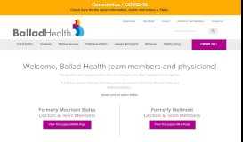 
							         Doctors & Team Members | Ballad Health								  
							    