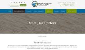 
							         Doctors | Wellspire Medical Group								  
							    