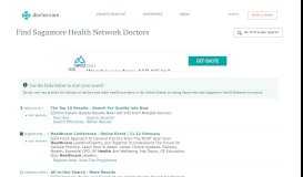
							         Doctors who accept Sagamore Health Network Insurance | Doctor.com								  
							    