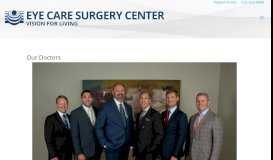
							         Doctors/Locations - Eye Care Surgery Center								  
							    