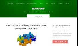 
							         Doculivery Online Document Management								  
							    
