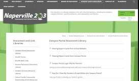 
							         Document and Link Libraries / Campus Portal Document Library								  
							    