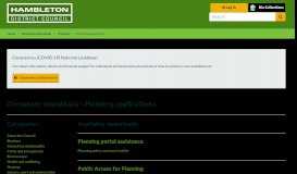 
							         Document downloads - Planning applications | Hambleton District ...								  
							    