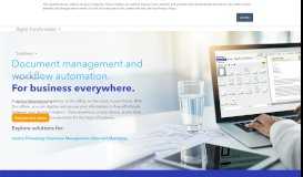 
							         Document Management and Workflow Automation with DocuWare								  
							    