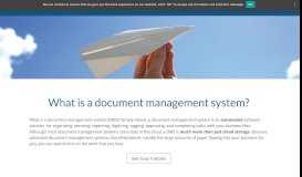 
							         Document Management System: What It Is, and Why It's Useful								  
							    